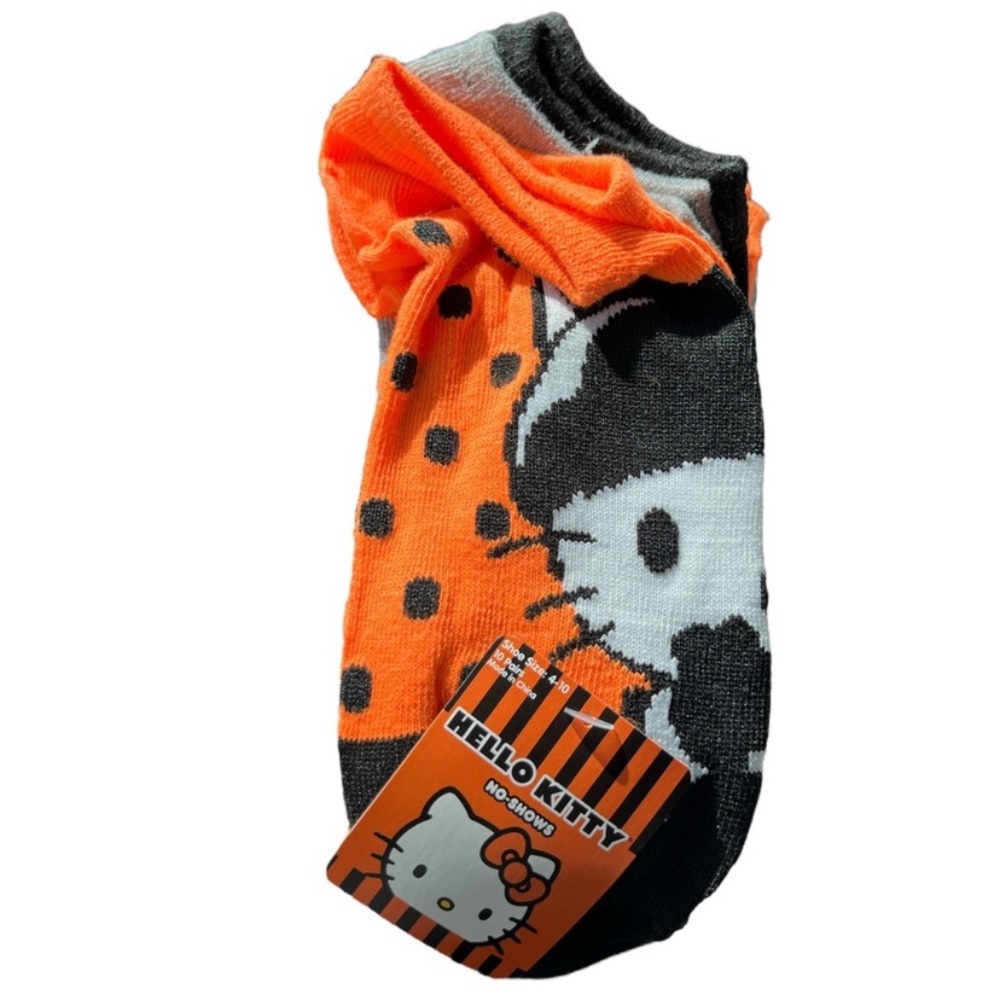 Halloween hello kitty socks